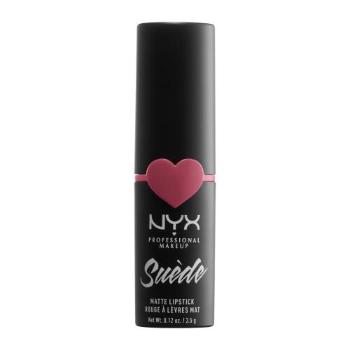 NYX Professional Makeup Suède Matte Lipstick 3,5 g rtěnka pro ženy 27 Cannes