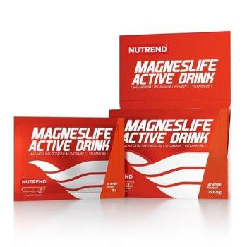 Nutrend nápoj  MagnesLife Active Drink 10x15 g pomeranč