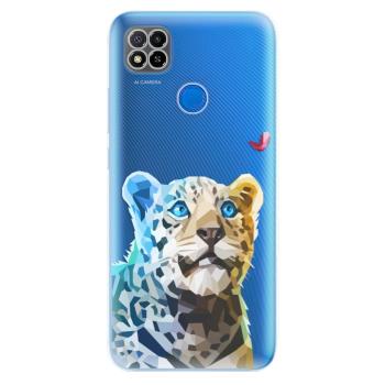 Odolné silikonové pouzdro iSaprio - Leopard With Butterfly - Xiaomi Redmi 9C