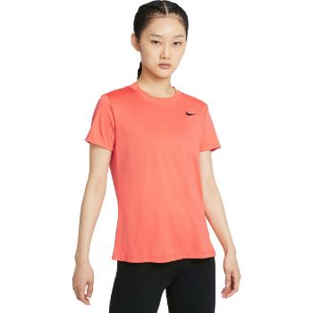 Nike DRI-FIT LEGEND Dámské tréninkové tričko, lososová, velikost S