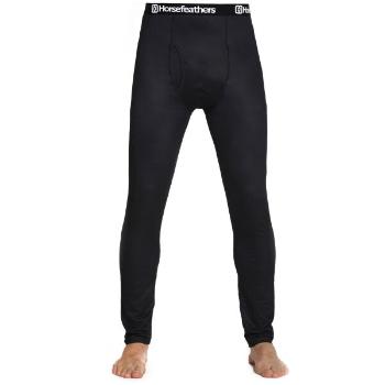 Horsefeathers RILEY PANTS Pánské termokalhoty, černá, velikost XL