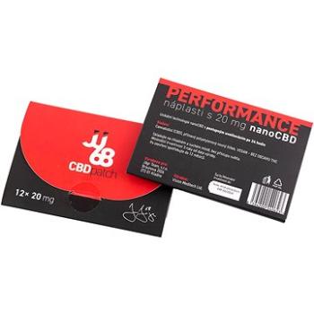 JJ68 CBD patch PERFORMANCE – 24h náplasti s nanoCBD 20 mg by Jaromír Jágr (82)