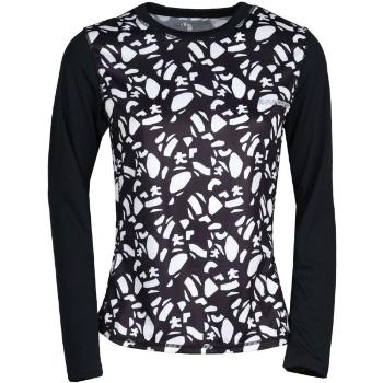 FUNDANGO LOREN LONG SLEEVE RASHGUARD Dámské tričko do vody, černá, velikost