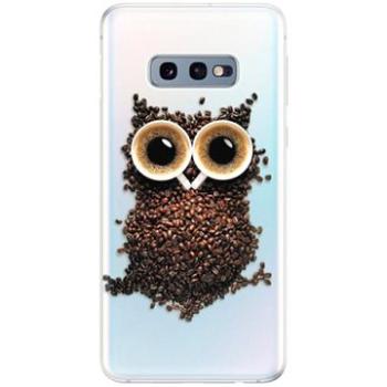 iSaprio Owl And Coffee pro Samsung Galaxy S10e (owacof-TPU-gS10e)