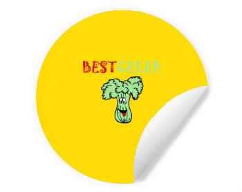 Samolepky kruh Best celer