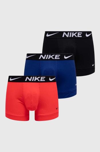 Boxerky Nike 3-pack pánské, oranžová barva