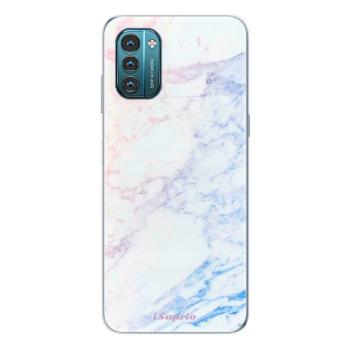 Odolné silikonové pouzdro iSaprio - Raibow Marble 10 - Nokia G11 / G21