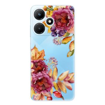 Odolné silikonové pouzdro iSaprio - Fall Flowers - Infinix Hot 30i