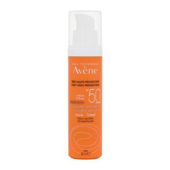 Avene Anti-Age Suncare Tinted SPF50+ 50 ml opalovací přípravek na obličej pro ženy na citlivou a podrážděnou pleť