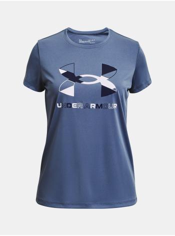 Tričko Under Armour Tech Graphic Big Logo SS - modrá