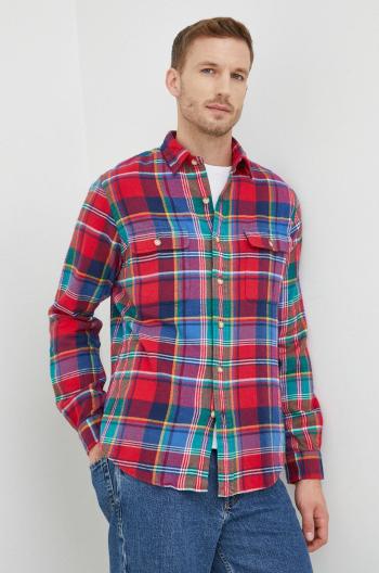 Bavlněné tričko Polo Ralph Lauren regular, s klasickým límcem
