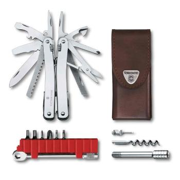 Kleště Victorinox Swiss Tool Spirit X Plus Ratchet 3.0236.L