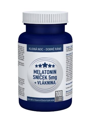 Clinical Melatonin Sníček 5 mg + Vláknina 100 tablet