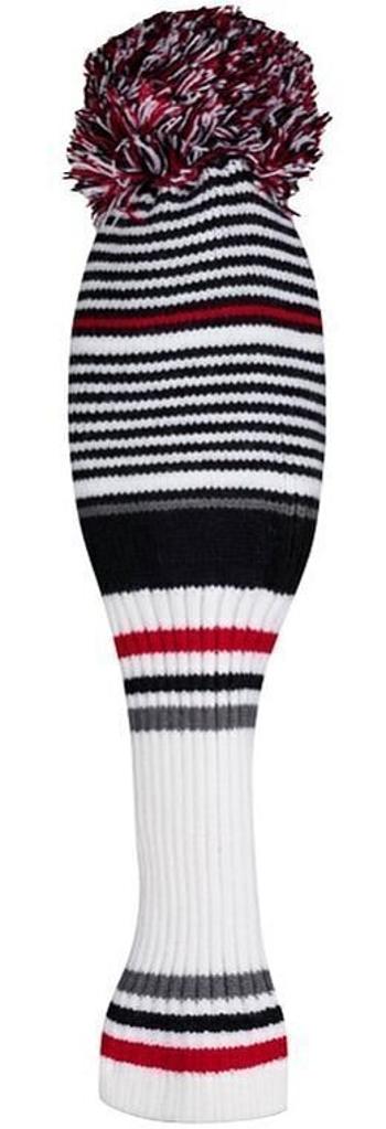 Callaway Pom Pom Fairway White/Black/Charcoal/Red Headcover