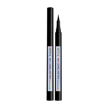 Gabriella Salvete 12H Longlasting Waterproof 1,2 ml oční linka pro ženy Extreme Black tekuté linky