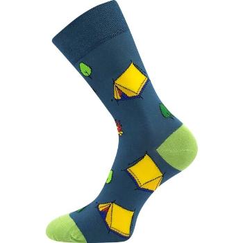 Lonka CAMP Unisexové ponožky, tmavě zelená, velikost 39-42