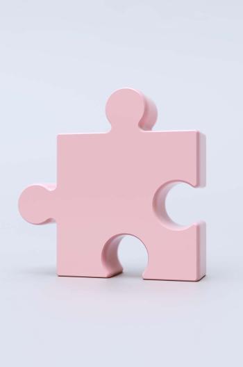 Váza Fluid Market Pink Puzzle Vase