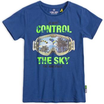 Chlapecké tričko LEMON BERET CONTROL modré Velikost: 140