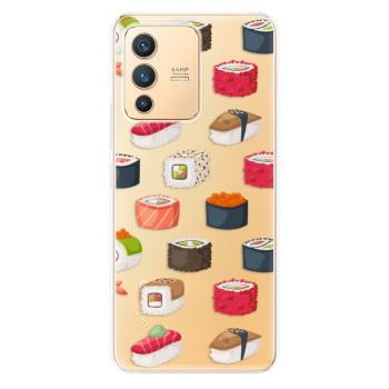 Odolné silikonové pouzdro iSaprio - Sushi Pattern - Vivo V23 5G