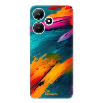 Odolné silikonové pouzdro iSaprio - Blue Paint - Infinix Hot 30i