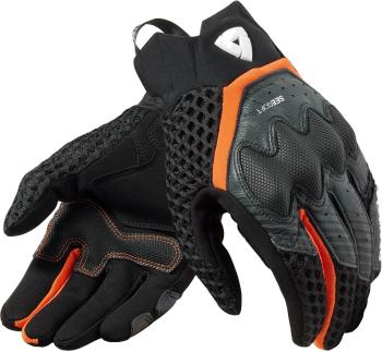 Rev'it! Gloves Veloz Black/Orange XL Rukavice