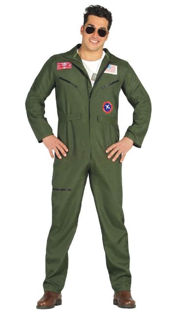 Guirca Kostým vojenského pilota Velikost - dospělý: XL