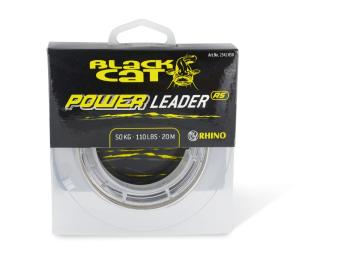 Black cat návazcová šňůra sumcová power leader 20 m sand-průměr 1,4mm / nosnost 150kg