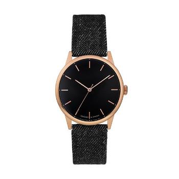 Hodinky Make Equal Denim Rose Gold/Black