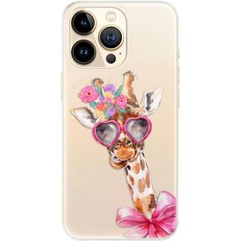 iSaprio Lady Giraffe pro iPhone 13 Pro Max (ladgir-TPU3-i13pM)