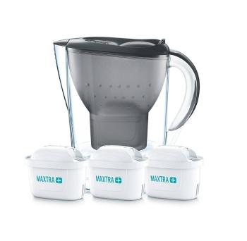 BRITA Marella Memo + 3x filtr MX+ filtrační konvice 2,4 l graphite