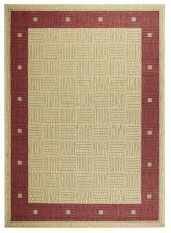 Oriental Weavers koberce Kusový koberec SISALO/DAWN 879/O44P (J84 Red) - 133x190 cm Červená