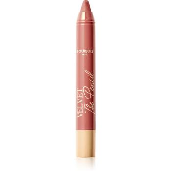 Bourjois Velvet the Pencil rtěnka v tužce s matným efektem odstín 01 Nudifull 1,8 g