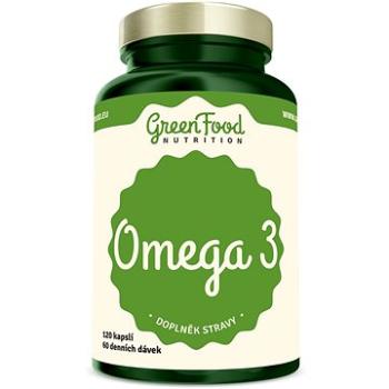 GreenFood Nutrition Omega 3 120 kapslí (8594193920587)