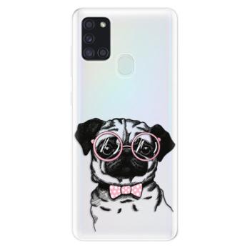 Odolné silikonové pouzdro iSaprio - The Pug - Samsung Galaxy A21s