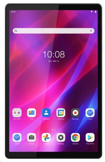 LENOVO TAB K10 Tablet (TB-X6C6F) - MTK P22T, 10.3" WUXGA IPS, 4GB, 64GB eMMC, MicroSD, 7500mAh, Android 11