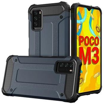 Hybrid Armor plastový kryt na Xiaomi Redmi Note 10 5G / Poco M3 Pro, modrý (HUR944299)