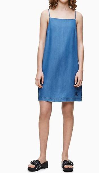 Calvin Klein Calvin Klein dámské denim šaty Indigo Tencel Slip Dress