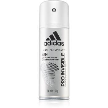 Adidas Pro Invisible antiperspirant proti bílým skvrnám pro muže 150 ml