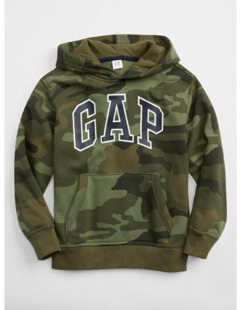 Dětská mikina GAP logo camo