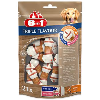 Kosti žvýkací 8in1 Triple Flavour XS 21 ks