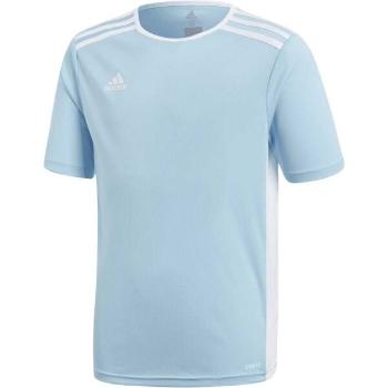 adidas ENTRADA 18 JERSEY Chlapecký fotbalový dres, světle modrá, velikost