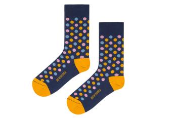 Originální ponožky s puntíky Circles Socks s možností výměny či vrácení do 30 dnů zdarma - 39 – 42