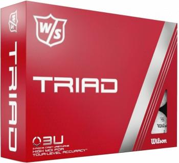 Wilson Staff Triad White Standard Golfové míčky