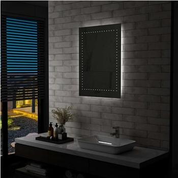 Koupelnové nástěnné zrcadlo s LED osvětlením 60 x 80 cm (144712)