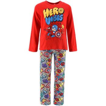 Chlapecké pyžamo AVENGERS HERO VIBES červené Velikost: 116