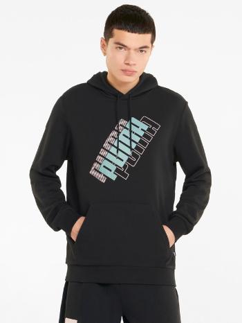 Puma Power Logo Hoodie TR Mikina Černá