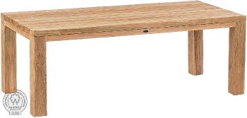 DEOKORK Zahradní masivní teakový stůl FLOSS RECYCLE (různé délky) 220x100 cm