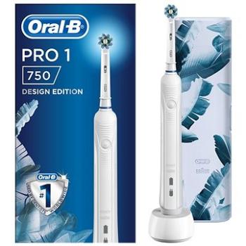 Oral-B Pro 750 Cross Action White + Cestovní pouzdro (4210201312314)