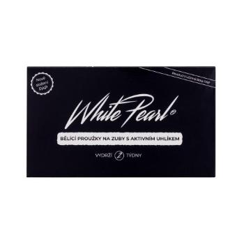 White Pearl PAP Charcoal Whitening Strips bělení zubů bělicí pásky na zuby 28 ks unisex