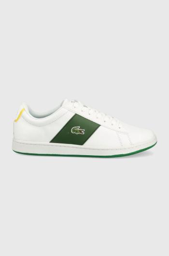 Sneakers boty Lacoste Carnaby Evo 0722 3 bílá barva